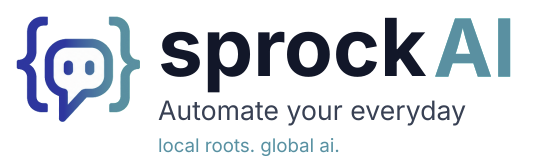 sprockAI – Automate your everyday. local roots. global ai.